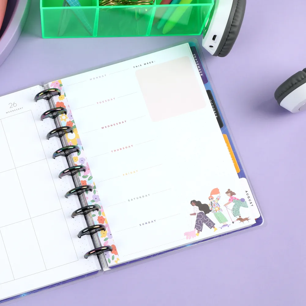 Happy Planner Groovin Movin Classic bloc-notes 100 feuilles