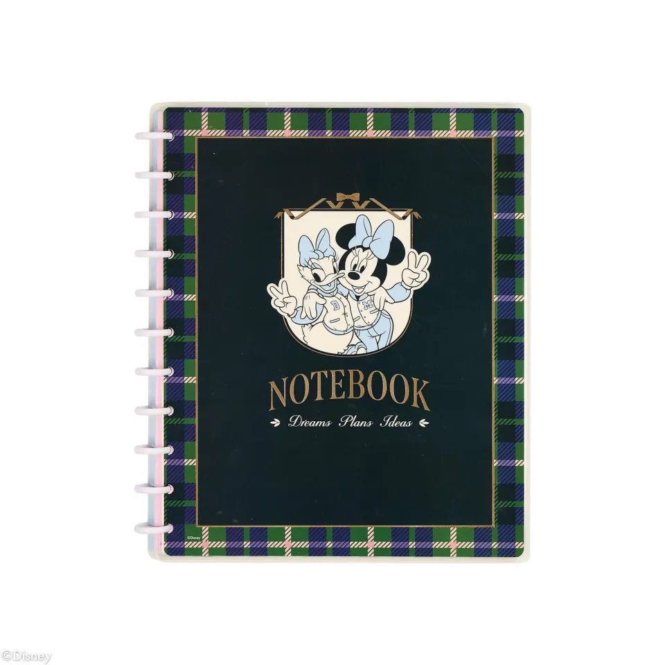 Happy Planner Minnie Daisy Varsity carnet Big pointillé 60