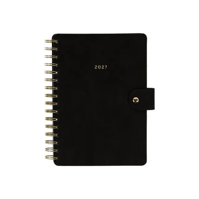 Happy Planner Citrine Midnight 2027 agenda A5 pro 12 mois