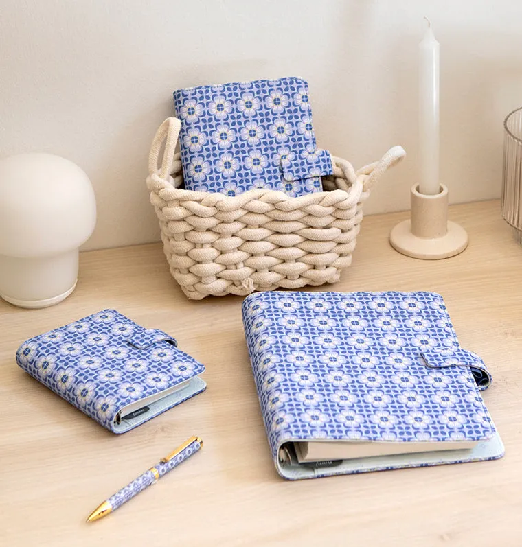 Filofax Mediterranean organiseur A5 bleu azulejos