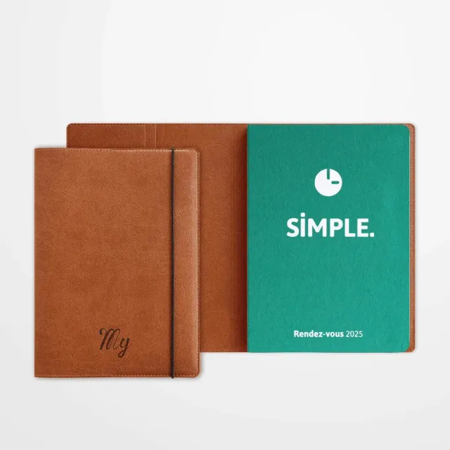 My365 SIMPLE Rendez-vous agenda 2025 duo jaquette Zen