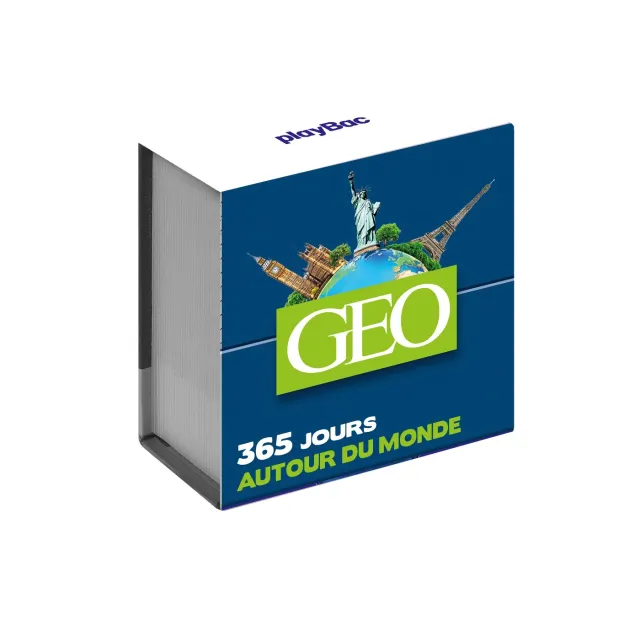 Frigobloc Géo 365 jours autour du monde mini calendrier photos