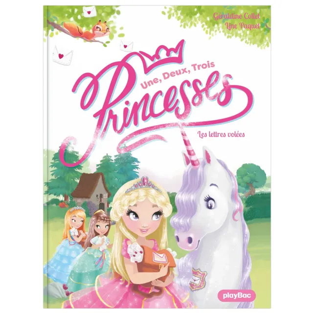 Frigobloc Une Deux Trois Princesses roman lettres volées 6 ans