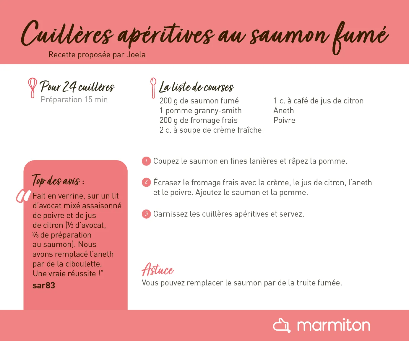 Frigobloc Mini Hebdo calendrier familial recettes apéro 2022