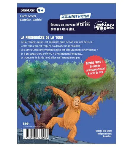 Kinra Girls Destination Mystère prisonnière Tour T5 roman