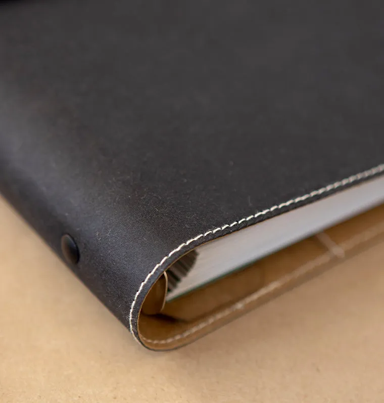 Filofax Eco Essential Personal organiseur ébène vegan