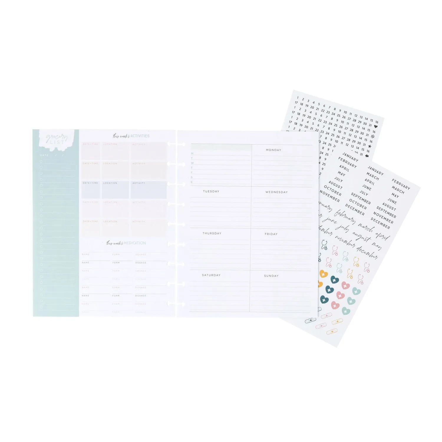 Happy Planner Caregiver Classic extension 4 mois aidant