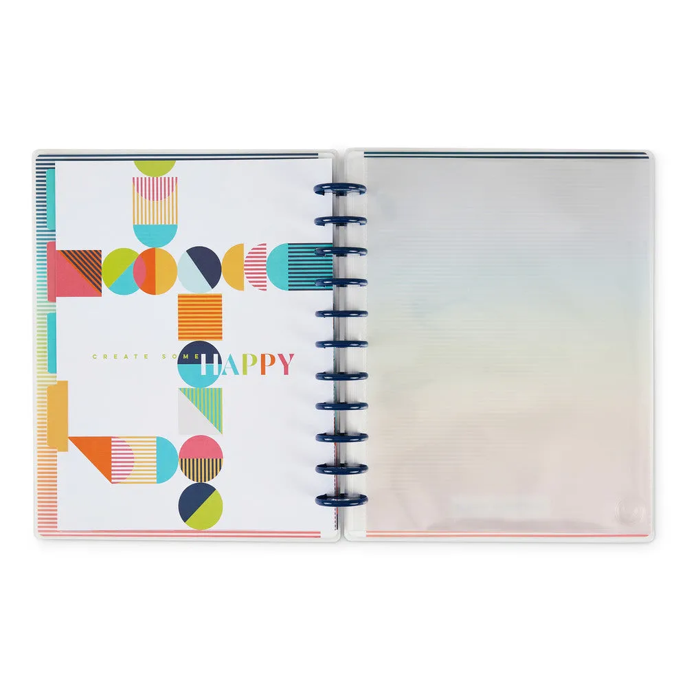 Happy Planner Fun Geo organiseur scolaire à anneaux