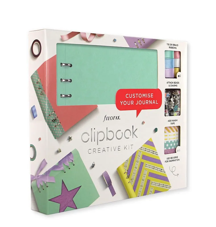 Filofax Clipbook A5 kit créatif jaune