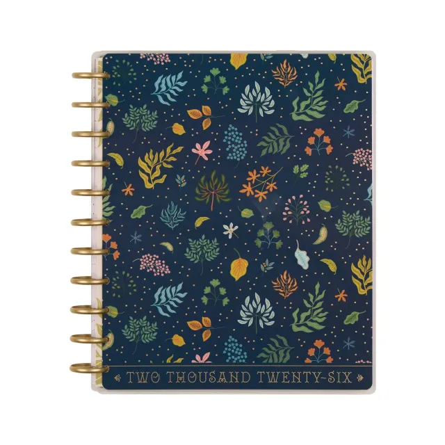 Happy Planner Herbarium agenda Big 2026 dashboard 12 mois
