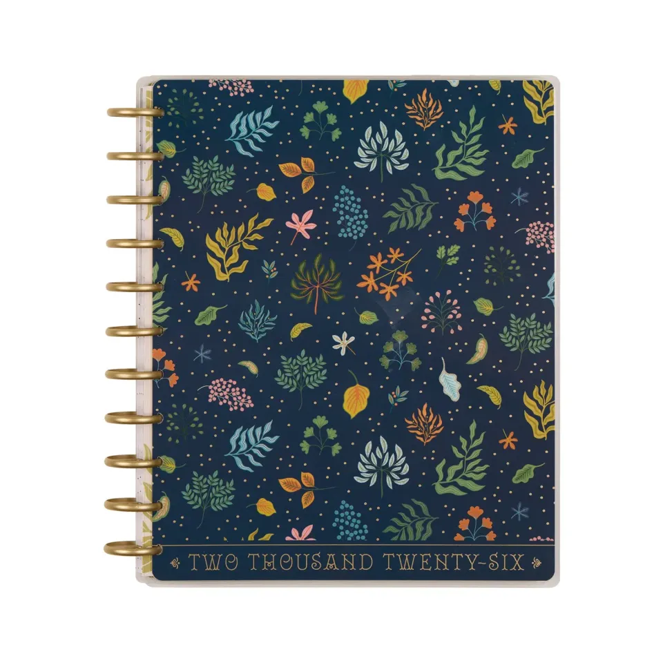 Happy Planner Herbarium agenda Big 2026 dashboard 12 mois