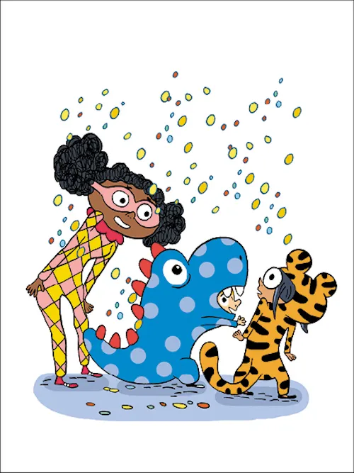 Frigobloc Incollables Premières lectures Tome 17 livre Carnaval niv.2