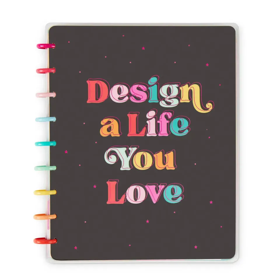 Happy Planner Colorful Things carnet Classic à disques 60 pages