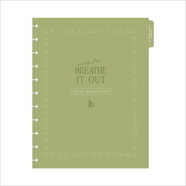 Happy Planner Big Stress Management extension 6 mois spécialité