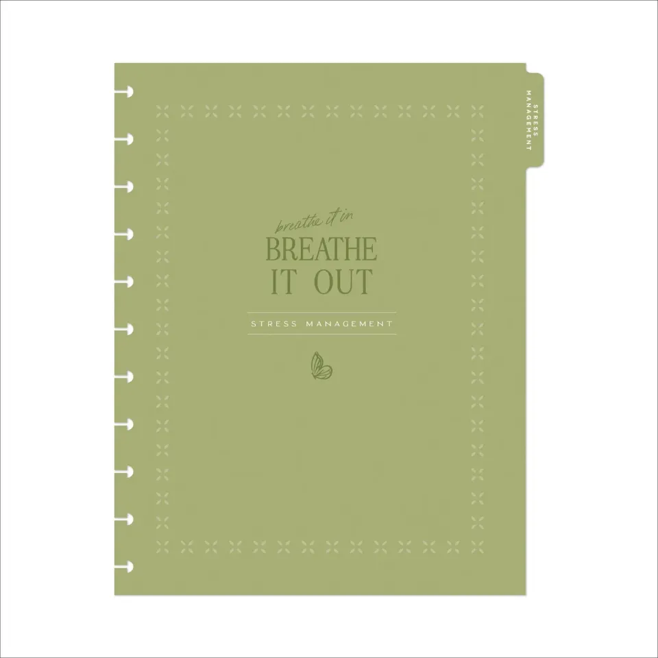 Happy Planner Big Stress Management extension 6 mois spécialité