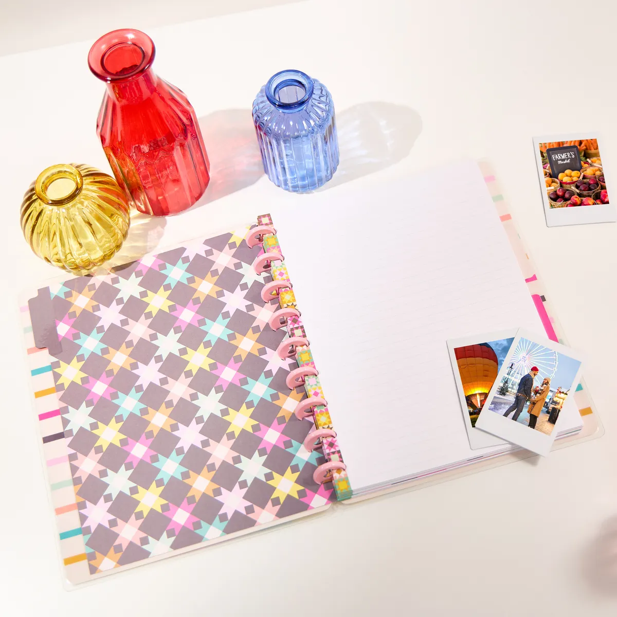 Happy Planner Happy Patchwork Classic carnet pointillés 60 feuilles