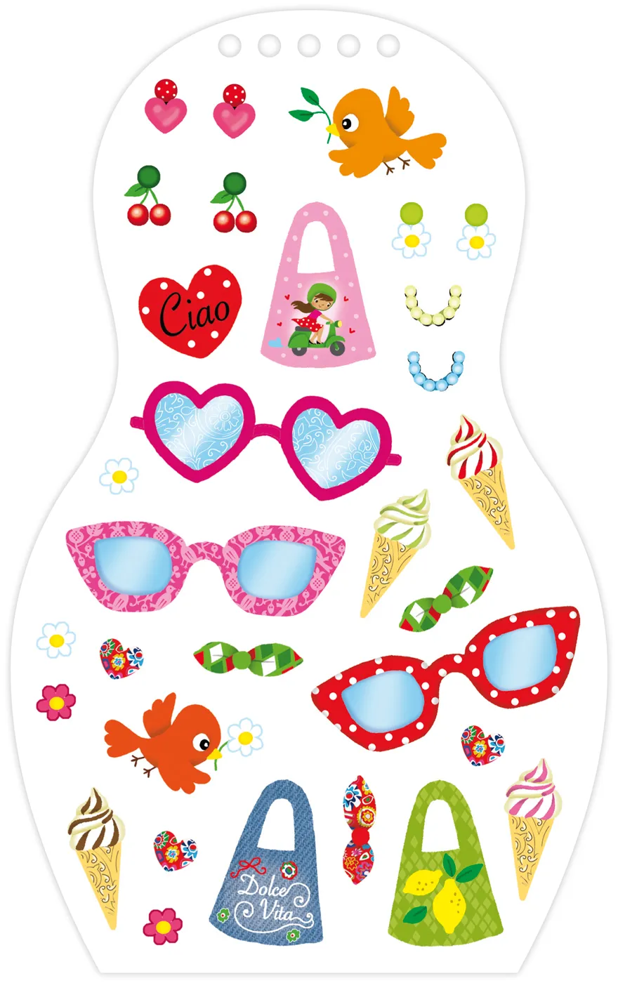 Frigobloc Minimiki carnet créatif Sofia en Italie bracelet