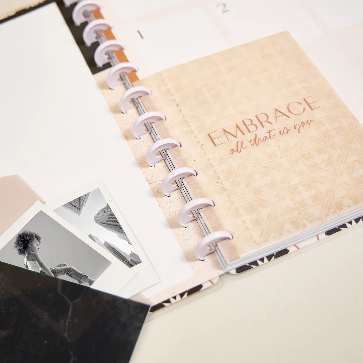 Happy Planner Modern Craft Big kit accessoires beige