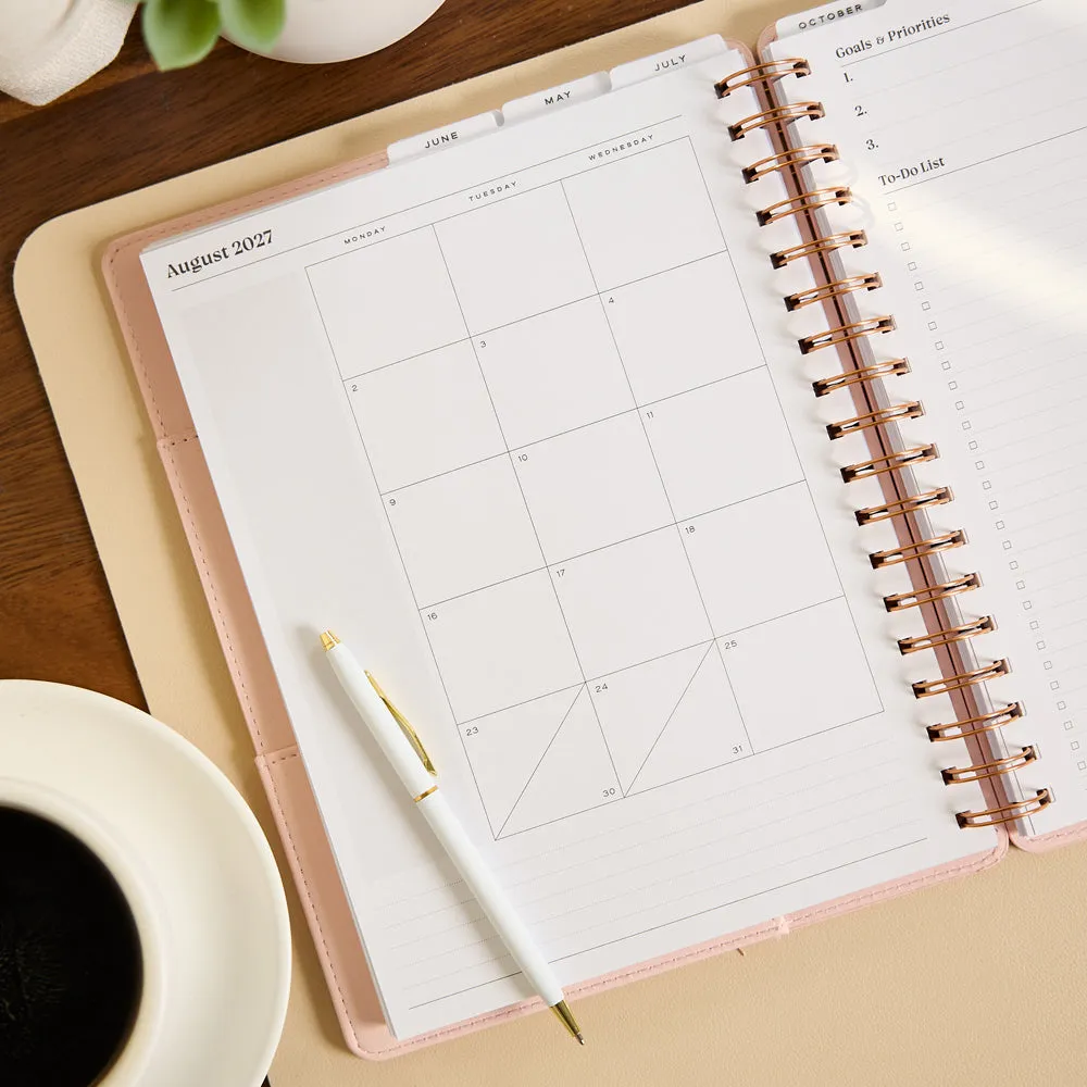 Happy Planner Blush Diagonals agenda 2027 Classic spirale