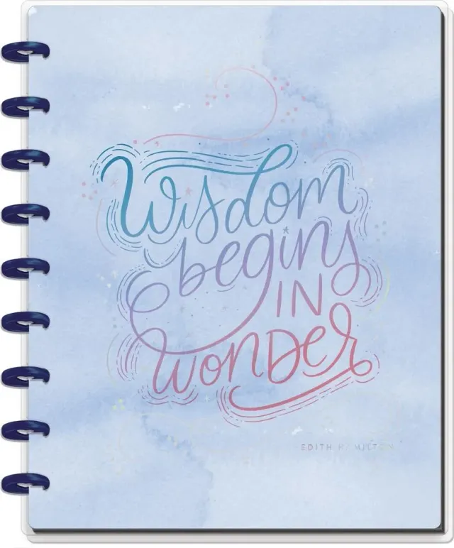 Happy Planner Wisdom & Wonder carnet disques Classic pointillé