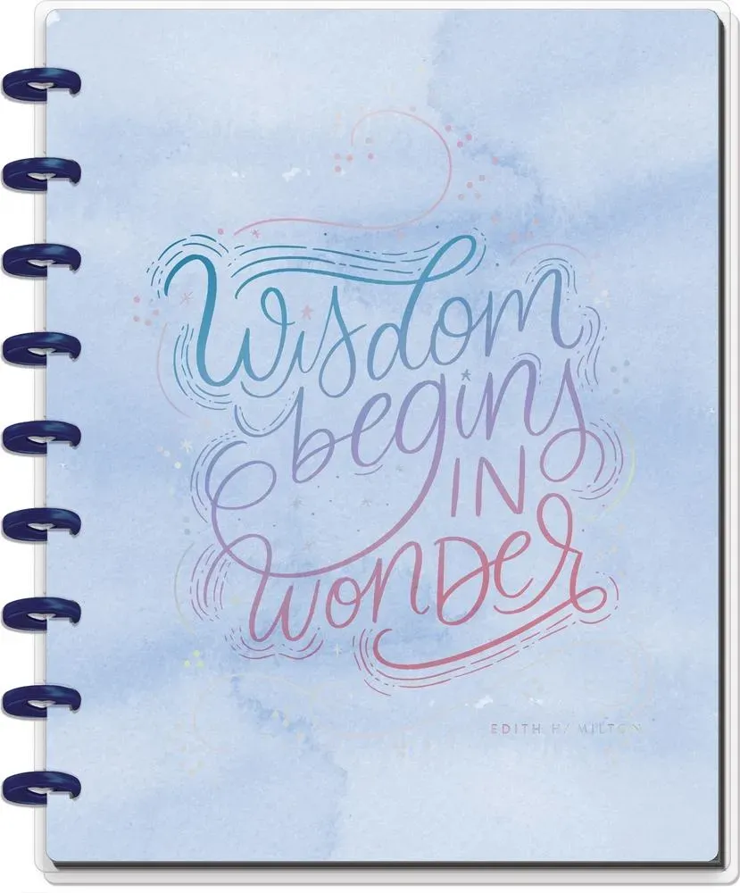 Happy Planner Wisdom & Wonder carnet disques Classic pointillé