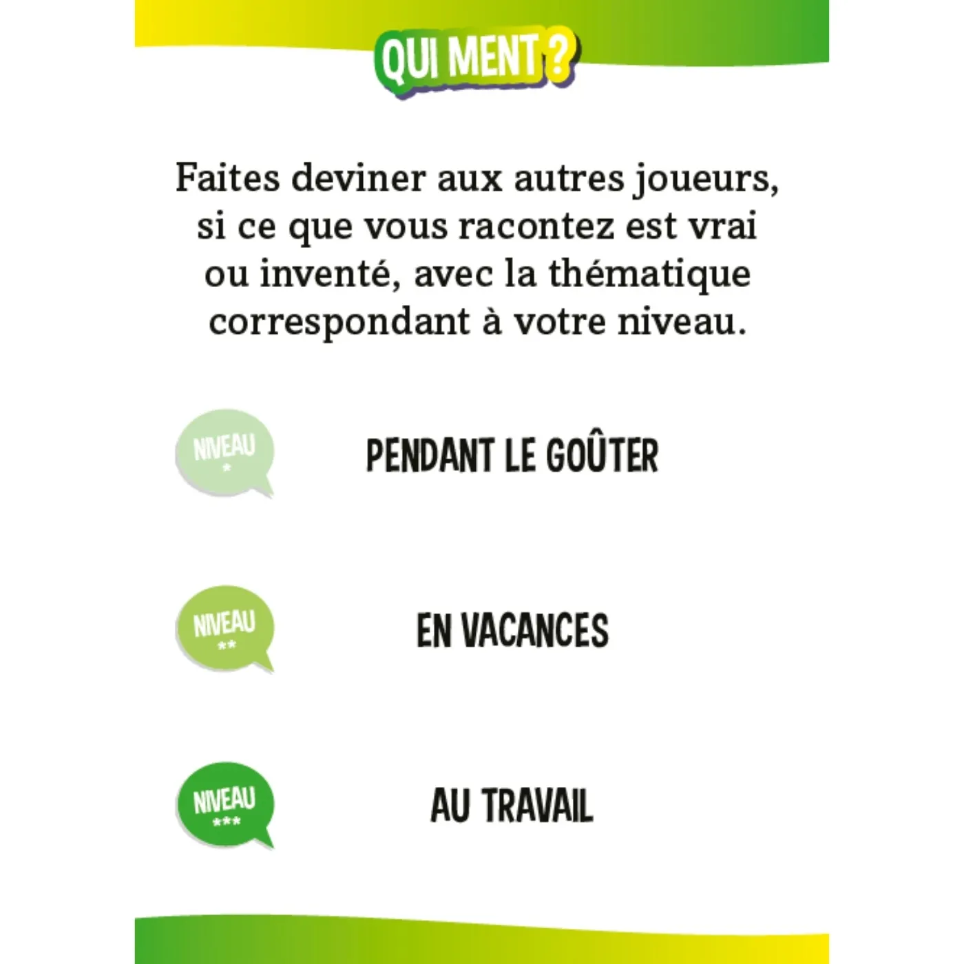 Incollables Enfants vs Parents Rires et Délires boîte quiz 500