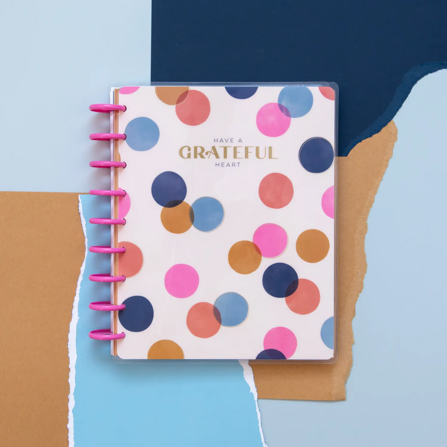 Happy Planner Bold Hope journal gratitude guidé Classic 80 feuilles
