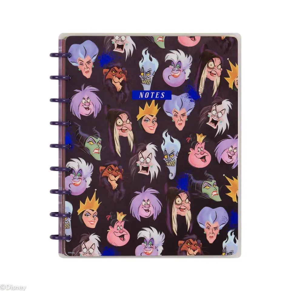 Happy Planner Disney Villains carnet pointillé 60 feuilles