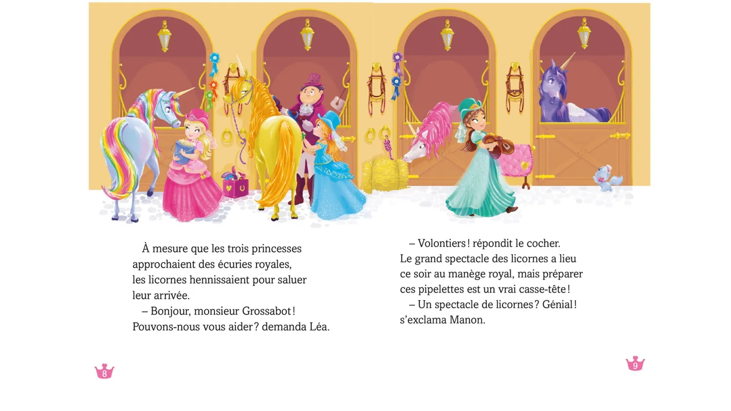 Une, deux, trois Princesses Au secours de la sirène roman dès 6 ans
