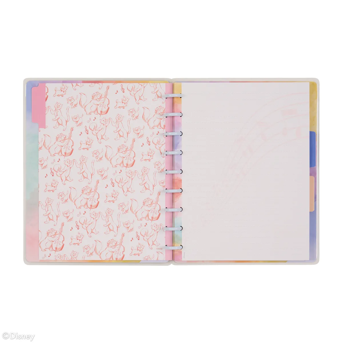 Happy Planner Aristochats carnet Classic pointillé 60 feuilles