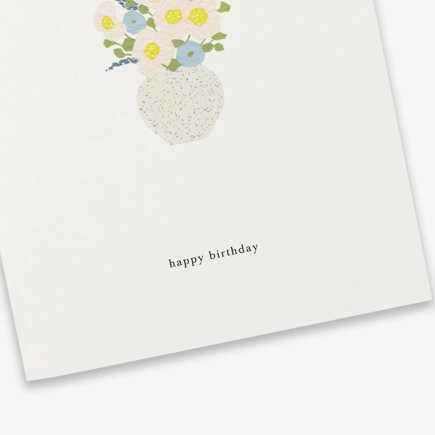 Kartotek Birthday Flowers carte anniversaire fleurs