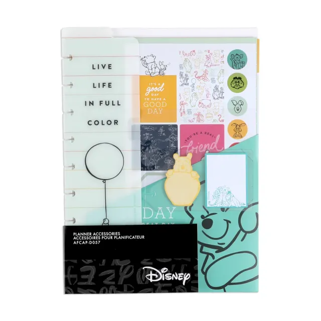 Happy Planner Disney Winnie Ourson True to You pack Classic 82