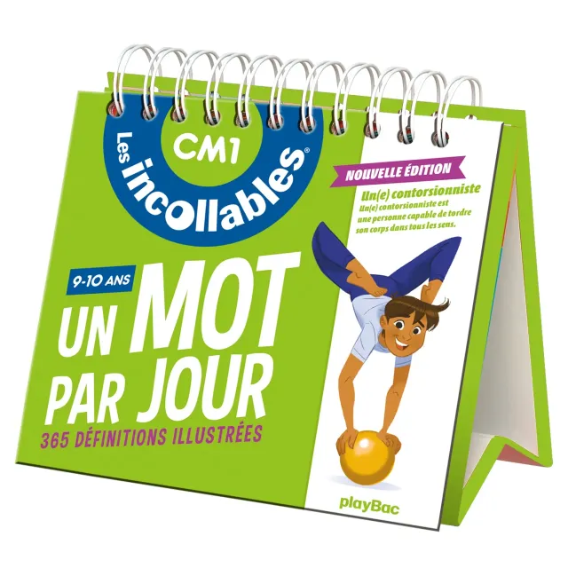 Les Incollables Un mot par jour CM1 chevalet vocabulaire 9-10 ans