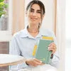Poprun CH127L carnet ligné A5 violet 128 pages