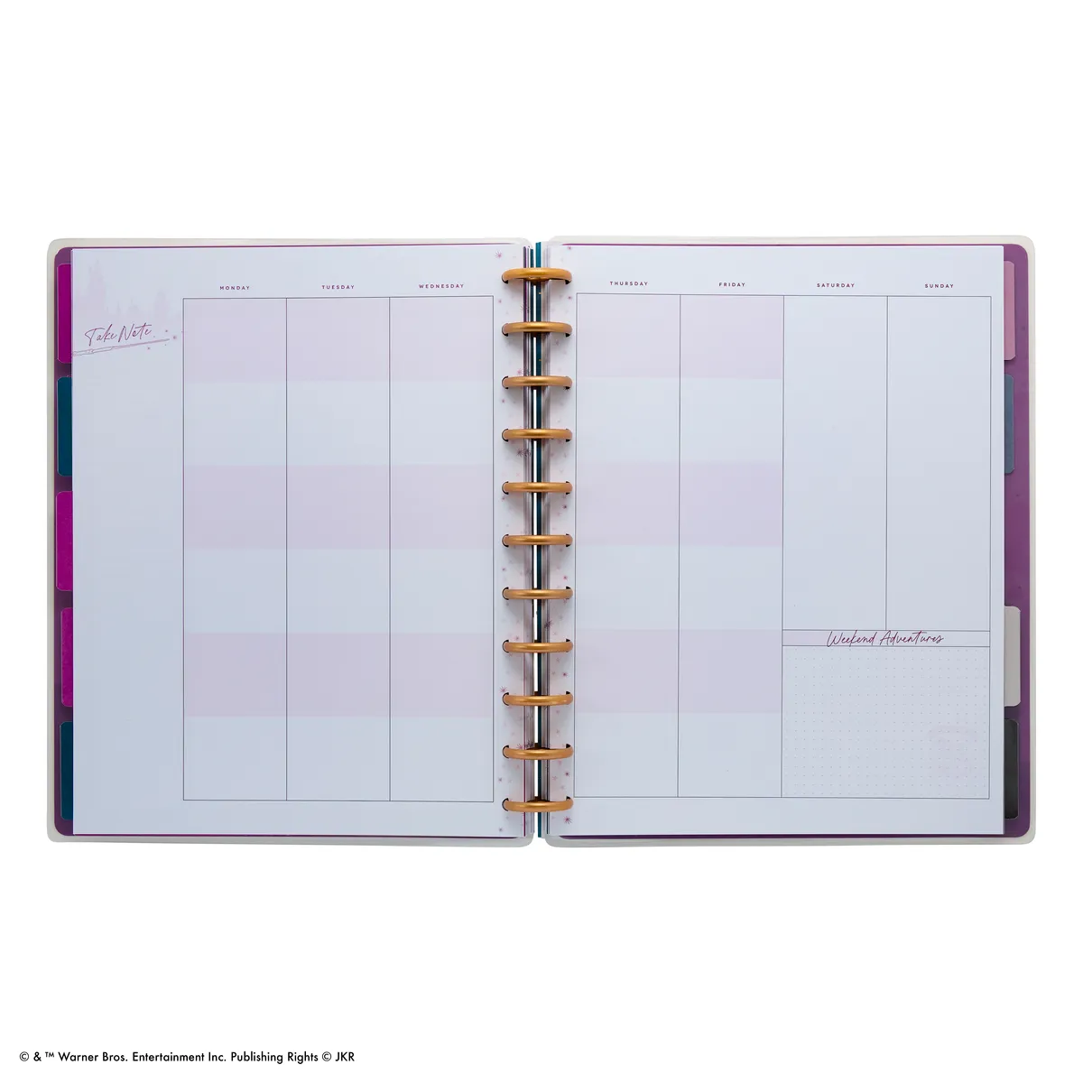 Happy Planner Harry Potter agenda Big non daté 12 mois