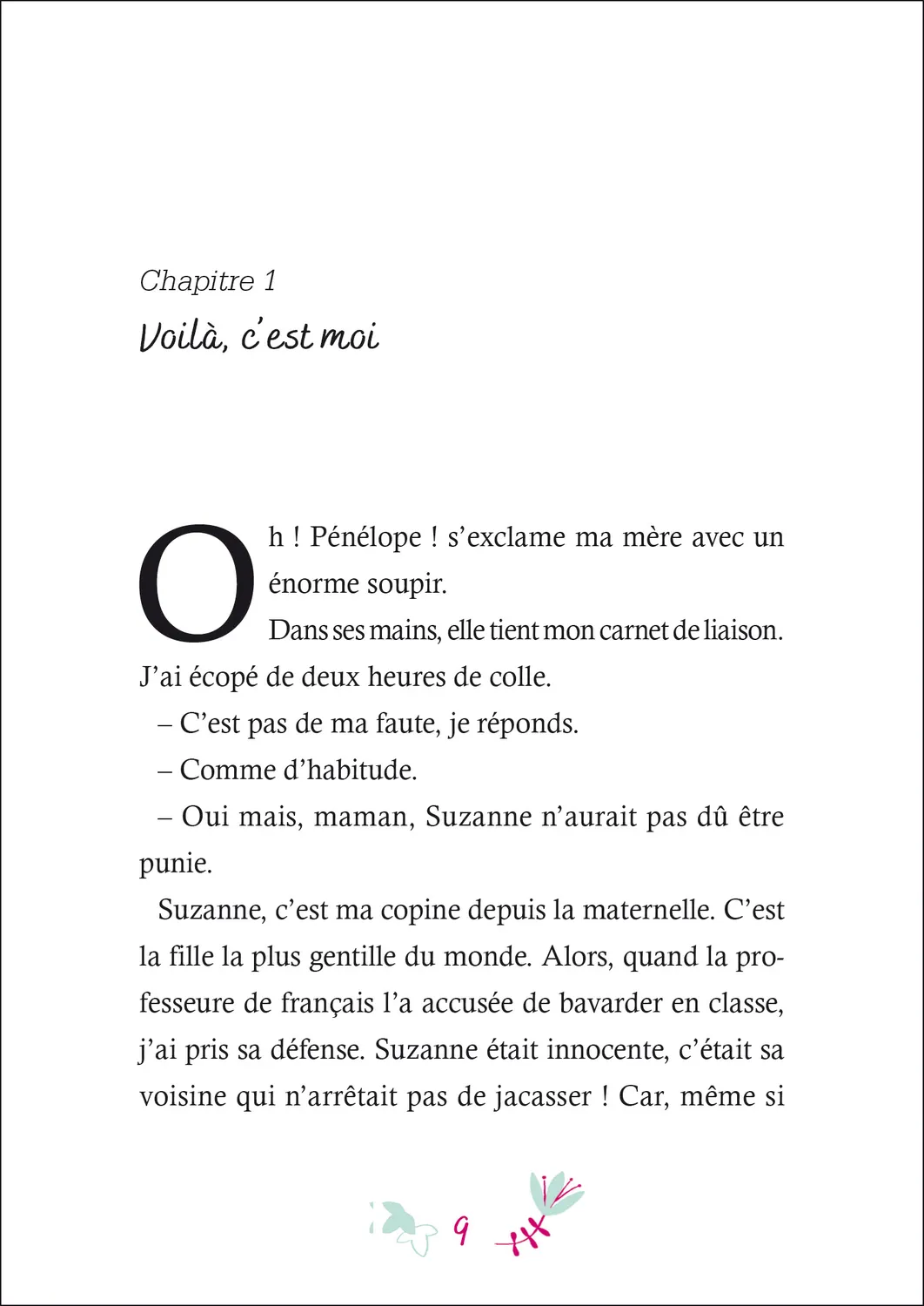 Moi Pénélope Tome 1 Qu’est-ce qu’on attend roman 11 ans