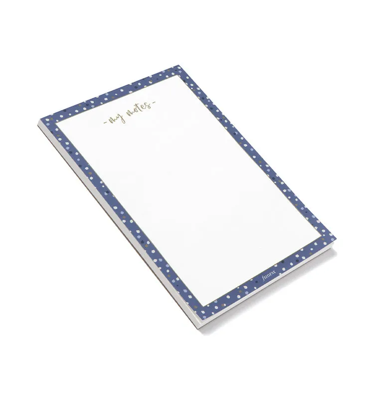 Filofax Indigo My Notes bloc-notes papier épais
