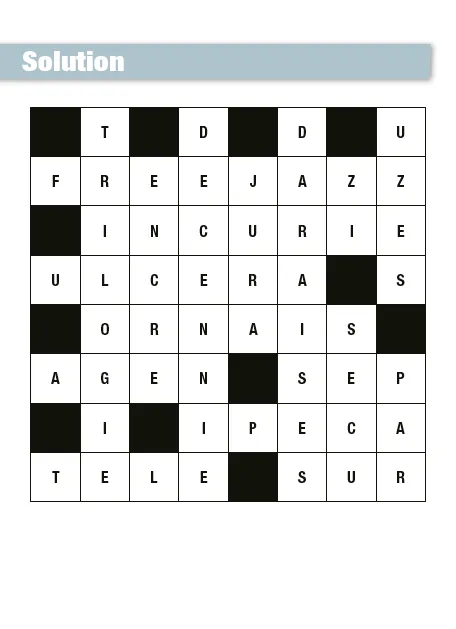 Frigobloc Mots fléchés 365 jours calendrier à bloc