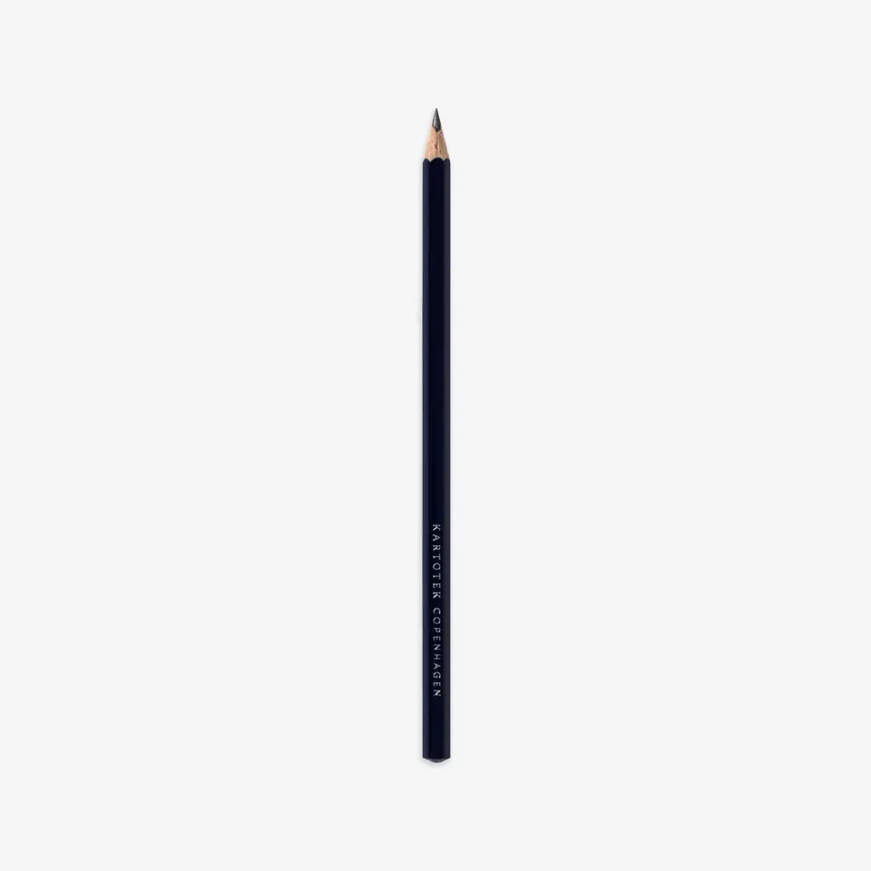 Kartotek Cedar crayon bois cèdre bleu marine hexagonal