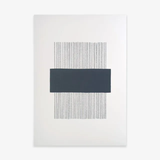 Kartotek Lines affiche A3 bleu marine 240g