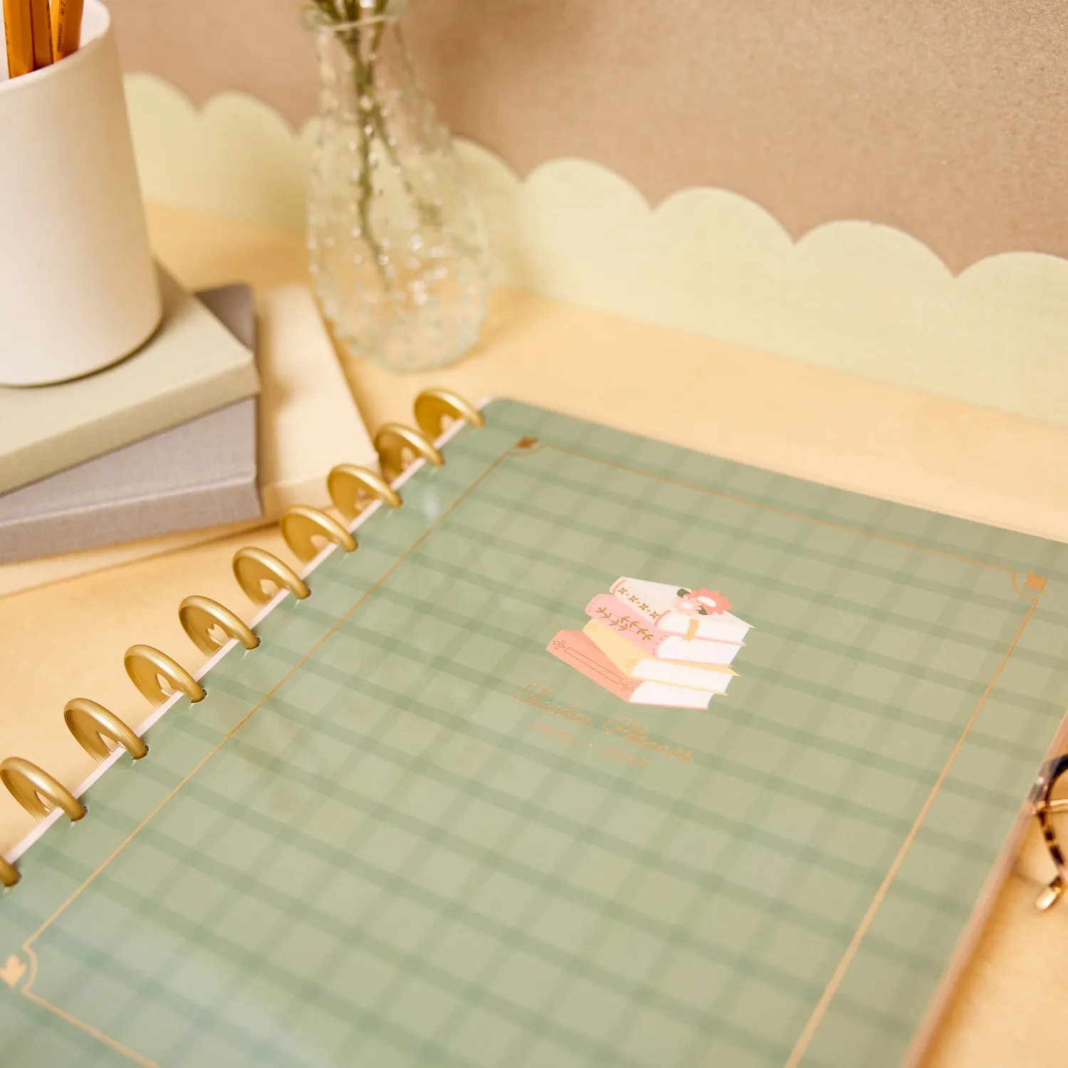 Happy Planner Reading Hour agenda professeur 2026-2027 big
