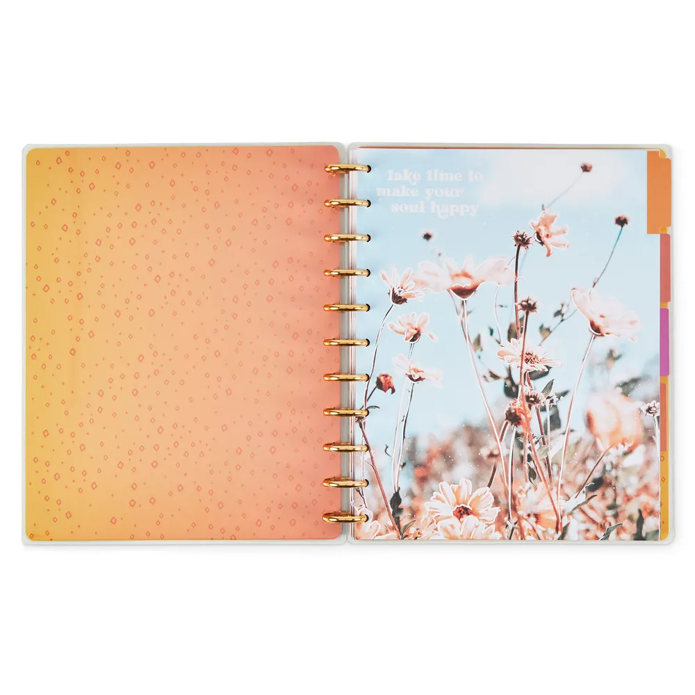 Happy Planner Retro Blooms journal photo Big Deluxe floral