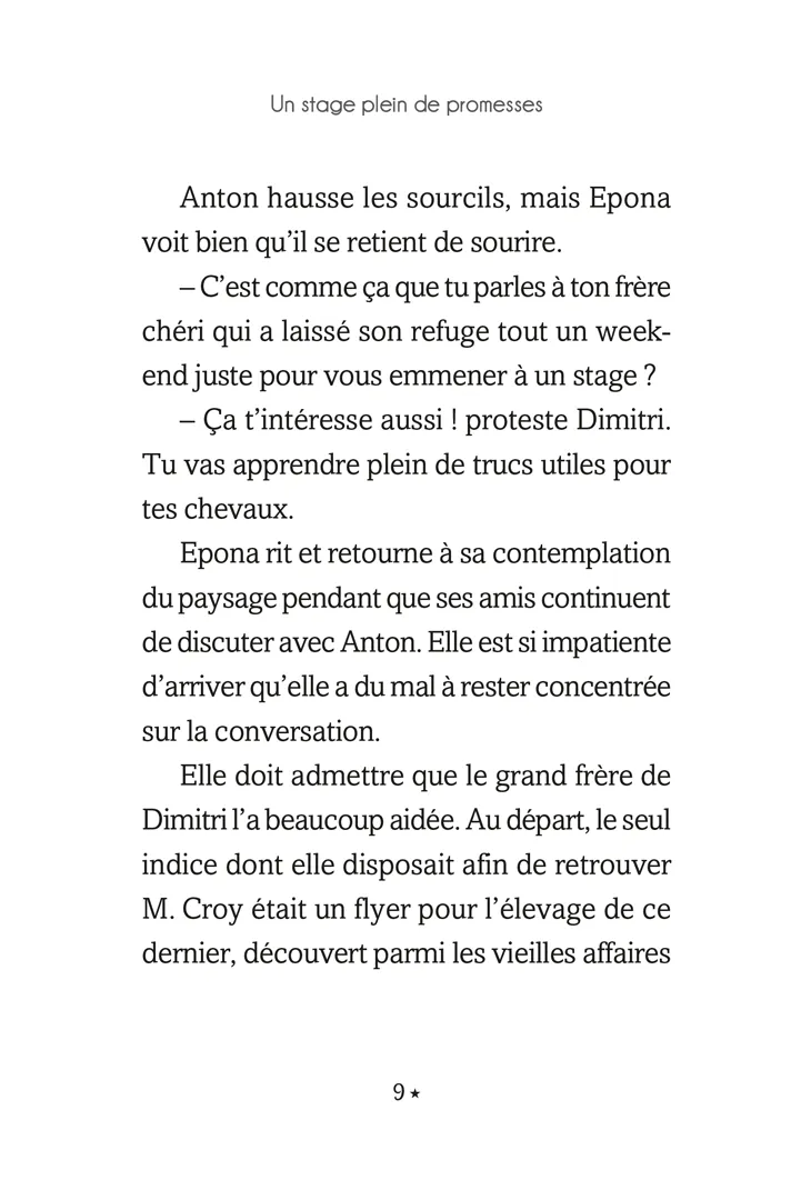 Frigobloc Galop des Étoiles Tome 7 Cheval roman dès 8 ans