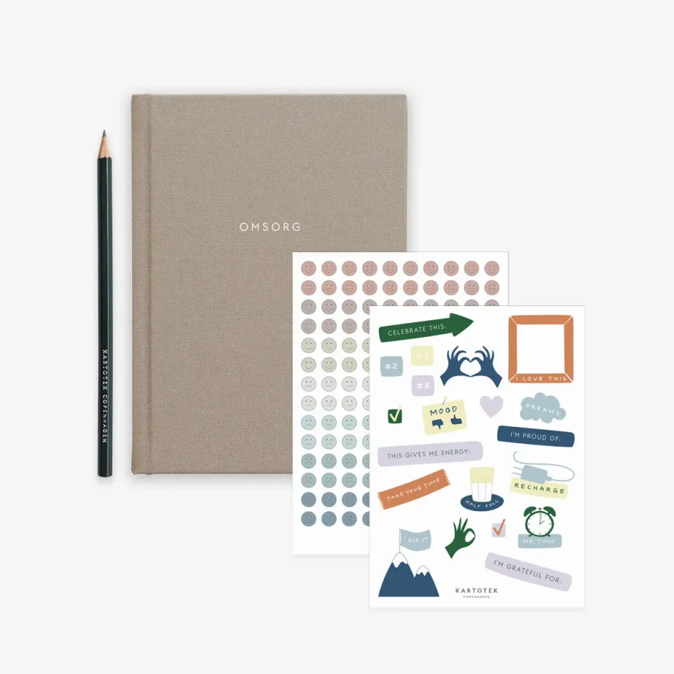 Kartotek Slow November coffret journal danois