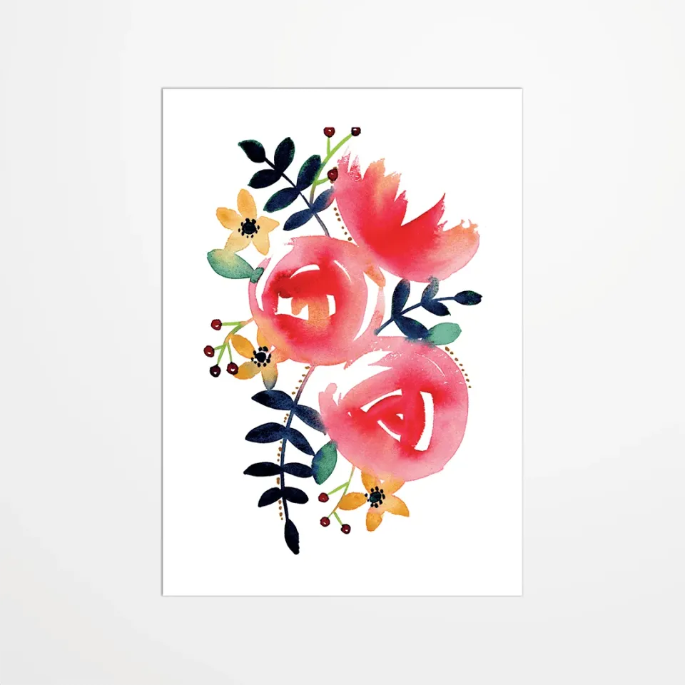 My365 LaFa Kiss from a rose carte postale rose