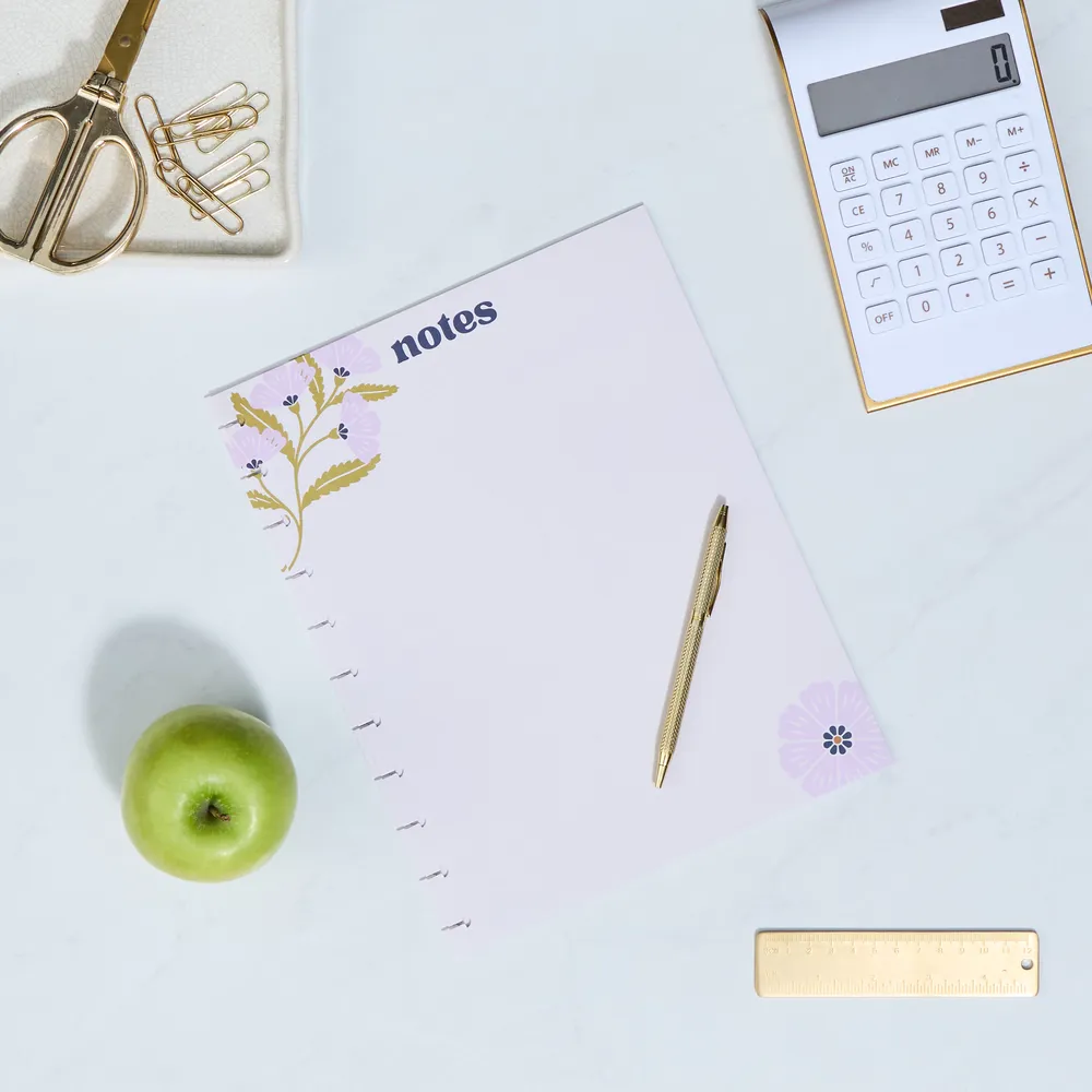 Happy Planner Plum Happy papier pointillé ligné Big 40 feuilles