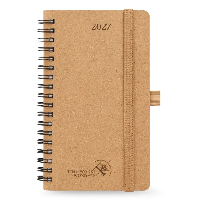 Poprun WERTP7-27 agenda 2027 poche recyclé rigide