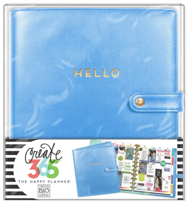 Happy Planner Deluxe Cover housse Snorkel Blue BIG