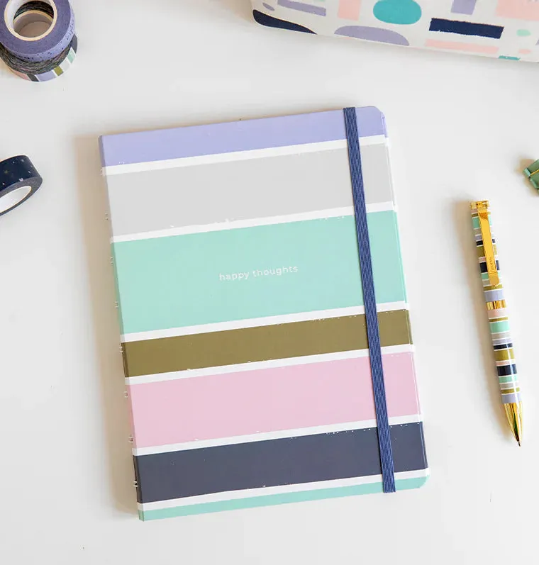 Filofax Good Vibes Notebook A5 rayures rechargeable