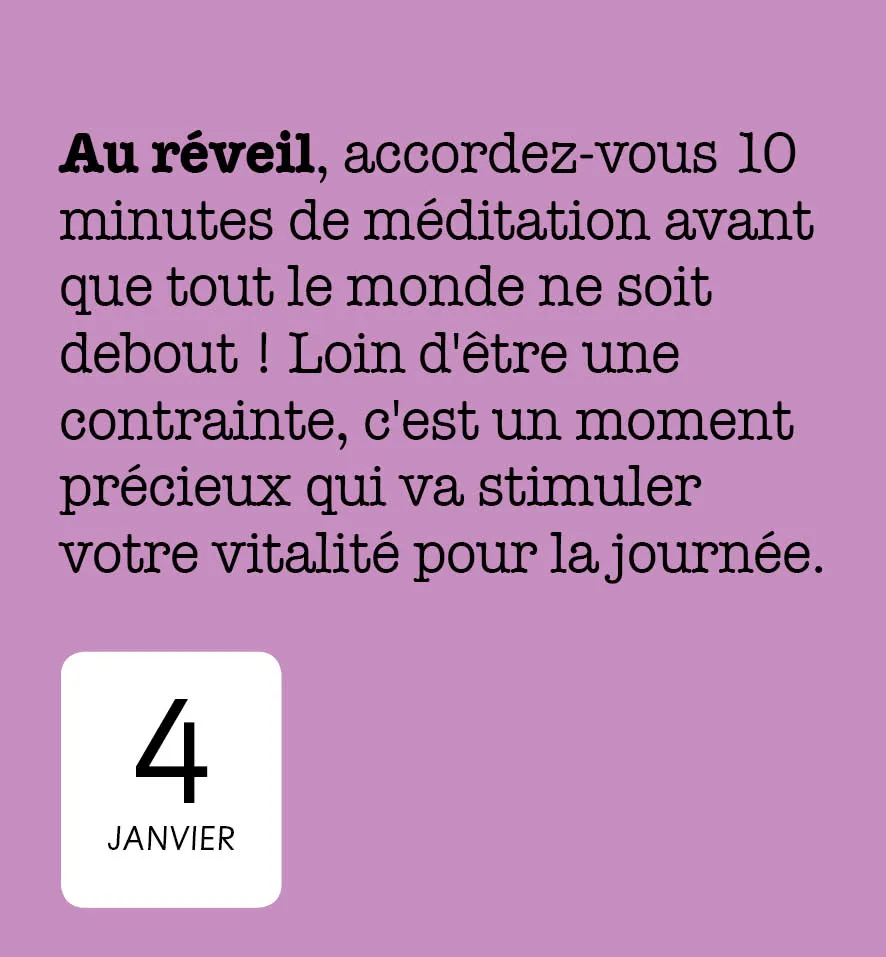 Mini calendrier 365 jours de méditation zen bureau